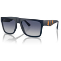 ARMANI EXCHANGE 0AX4113S Men Eyewear, Matte Blue (81814L), Size: 55