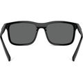 ARMANI EXCHANGE 0AX4145S Men Eyewear, Shiny Black (815887), Size: 57