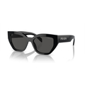 PRADA 0PR A09S Ladies Eyewear, Black (1AB5S0), Size: 53
