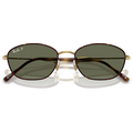 RAY-BAN 0RB3749 Ladies Eyewear, Havana On Gold (927358), Size: 55