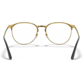 RAY-BAN VISTA 0RX6375 Unisex Eyewear, Black On Arista (2890), Size: 51