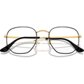 RAY-BAN VISTA 0RX6448 Unisex Eyewear, Black On Arista (3175), Size: 54
