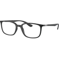 RAY-BAN VISTA 0RX7208 Unisex Eyewear, Matte Black (5204), Size: 54