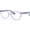 RAY-BAN JUNIOR VISTA 0RY1598 Unisex Eyewear, Transparent Violet (3885), Size: 47
