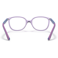 RAY-BAN JUNIOR VISTA 0RY1598 Unisex Eyewear, Transparent Violet (3885), Size: 47