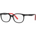 RAY-BAN JUNIOR VISTA 0RY1614D Unisex Eyewear, Black (3876), Size: 49