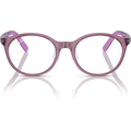 RAY-BAN JUNIOR VISTA 0RY1625D Unisex Eyewear, Transparent Purple (3909), Size: 47