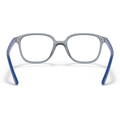 RAY-BAN JUNIOR VISTA 0RY9093V Unisex Eyewear, Transparent Blue (3897), Size: 45