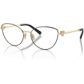 TIFFANY 0TF1159B Ladies Eyewear, Black On Pale Gold (6164), Size: 54