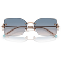 TIFFANY 0TF3088 Unisex Eyewear, Rubedo (610516), Size: 59