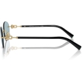 TIFFANY 0TF3104D Unisex Eyewear, Pale Gold (602180), Size: 56