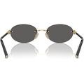TIFFANY 0TF3104D Unisex Eyewear, Pale Gold (6216S4), Size: 56