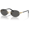 TIFFANY 0TF3104D Unisex Eyewear, Pale Gold (6216S4), Size: 56