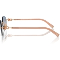 TIFFANY 0TF3111 Unisex Eyewear, Pale Gold (6021S4), Size: 58