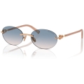 TIFFANY 0TF3111 Unisex Eyewear, Pale Gold (6021S4), Size: 58