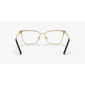 VERSACE 0VE1275 Ladies Eyewear, Matte Black/Gold (1433), Size: 54