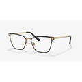 VERSACE 0VE1275 Ladies Eyewear, Matte Black/Gold (1433), Size: 54