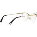 VERSACE 0VE1280 Ladies Eyewear, Gold/Black (1433), Size: 55