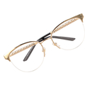 VERSACE 0VE1297 Ladies Eyewear, Gold (1002), Size: 53