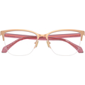 VERSACE 0VE1304 Ladies Eyewear, Rose Gold (1412), Size: 54