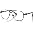 VERSACE 0VE1307 Men Eyewear, Matte Black (1436), Size: 57