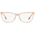 VERSACE 0VE3274B Ladies Eyewear, Transparent Brown (5215), Size: 54
