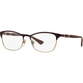 VOGUE 0VO3987B Ladies Eyewear, Top Bordeaux/Pale Gold (986), Size: 52