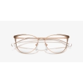ARMANI EXCHANGE 0AX1034 Ladies Eyewear, Shiny Rose Gold (6103), Size: 52
