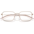 ARMANI EXCHANGE 0AX1072 Ladies Eyewear, Shiny Rose Gold (6103), Size: 53