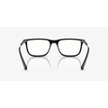 ARMANI EXCHANGE 0AX3126 Men Eyewear, Shiny Black (8158), Size: 54