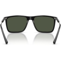 ARMANI EXCHANGE 0AX4160S Men Eyewear, Shiny Black (81582J), Size: 57