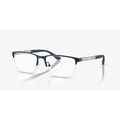 EMPORIO ARMANI 0EA1164 Men Eyewear, Matte Blue (3042), Size: 54