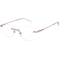 EMPORIO ARMANI 0EA1167 Ladies Eyewear, Shiny Metallic Pink (3390), Size: 55