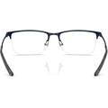 EMPORIO ARMANI 0EA1171 Men Eyewear, Matte Blue (3018), Size: 55