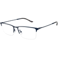 EMPORIO ARMANI 0EA1171 Men Eyewear, Matte Blue (3018), Size: 55