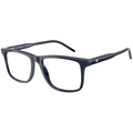EMPORIO ARMANI 0EA3257 Men Eyewear, Shiny Blue (6256), Size: 53