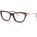 EMPORIO ARMANI 0EA3262 Ladies Eyewear, Shiny Opal Bordeaux (6265), Size: 52