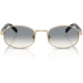 PRADA 0PR B53S Ladies Eyewear, Pale Gold (ZVN02C), Size: 52