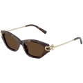 TIFFANY 0TF4231U Ladies Eyewear, Havana (80153G), Size: 53