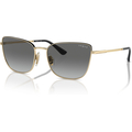 VOGUE 0VO4308S Ladies Eyewear, Pale Gold/Top Black (848/11), Size: 56