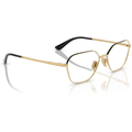VOGUE 0VO4334 Ladies Eyewear, Gold/Top Black (5210), Size: 54