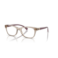 VOGUE 0VO5424B Ladies Eyewear, Transparent Light Brown (2990), Size: 53