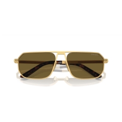PRADA 0PR A53S Men Eyewear, Matte Gold (1BK01T), Size: 59