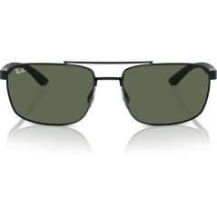 RAY-BAN 0RB3737 Unisex Eyewear, Black (002/71), Size: 60