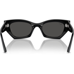 RAY-BAN 0RB4430 Unisex Eyewear, Black (667787), Size: 49