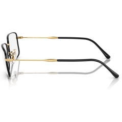 RAY-BAN VISTA 0RX3746V Unisex Eyewear, Black On Arista (3175), Size: 54