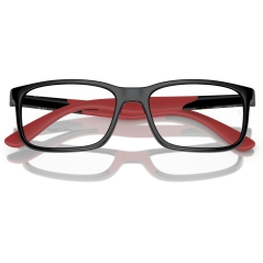 RAY-BAN JUNIOR VISTA 0RY1621 Unisex Eyewear, Black On Rubber Red (3928), Size: 47