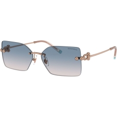 TIFFANY 0TF3088 Unisex Eyewear, Rubedo (610516), Size: 59