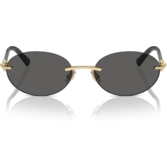 TIFFANY 0TF3104D Unisex Eyewear, Pale Gold (6216S4), Size: 56