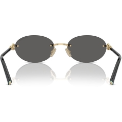 TIFFANY 0TF3104D Unisex Eyewear, Pale Gold (6216S4), Size: 56